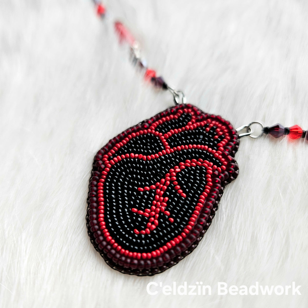Black Heart Necklace