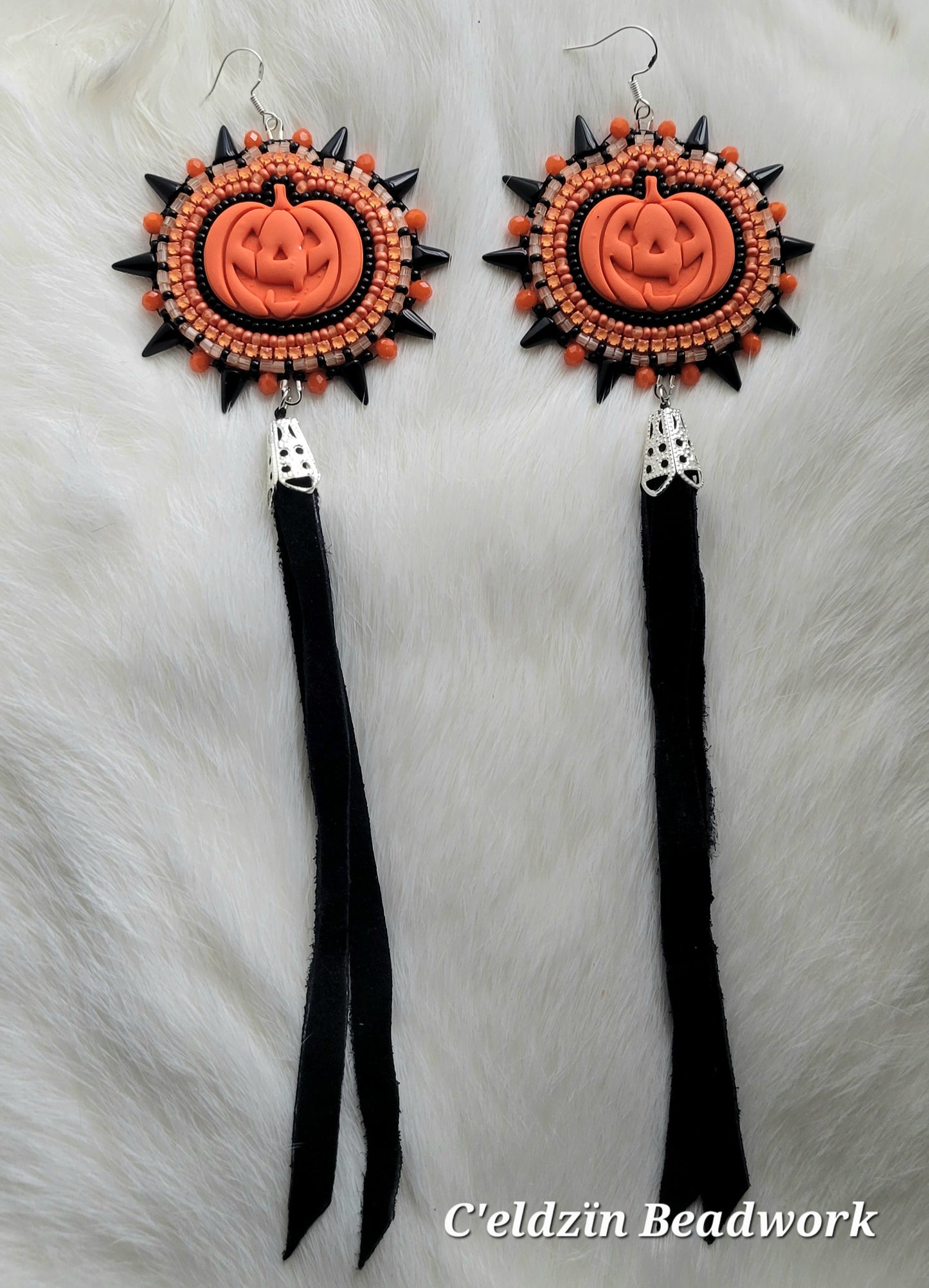 Jack o Lantern Earrings