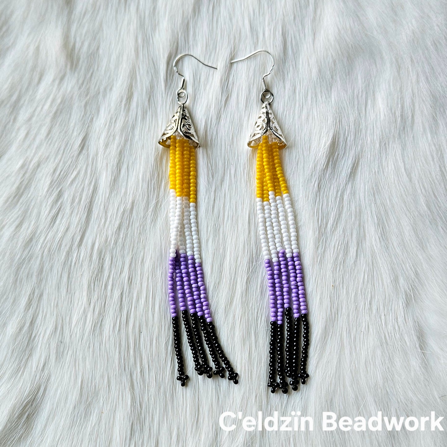 Non Binary Pride Earrings