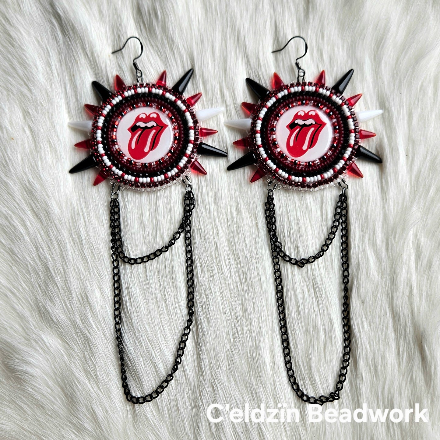 The Rolling Stones Earrings