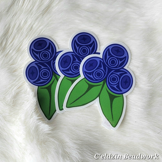 Blueberry Sticker