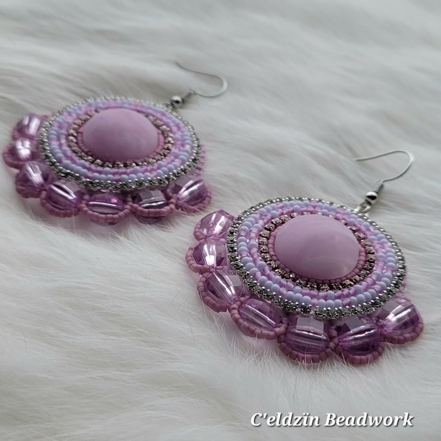 Light Purple Earrings