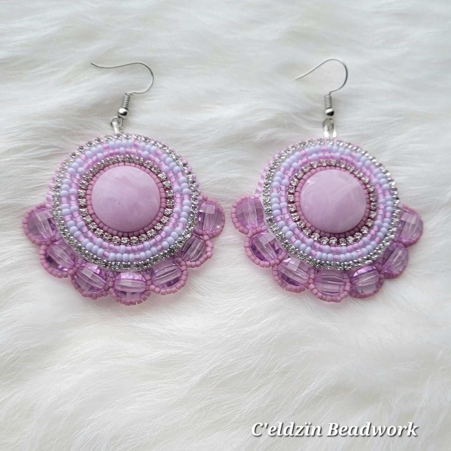 Light Purple Earrings