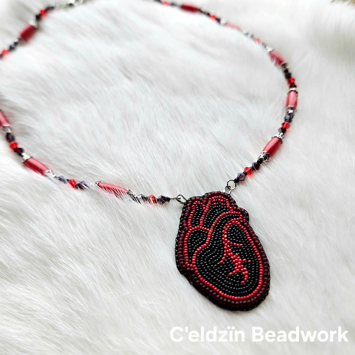Black Heart Necklace