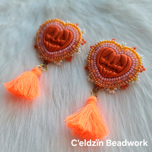 Heart O' Lantern Earrings