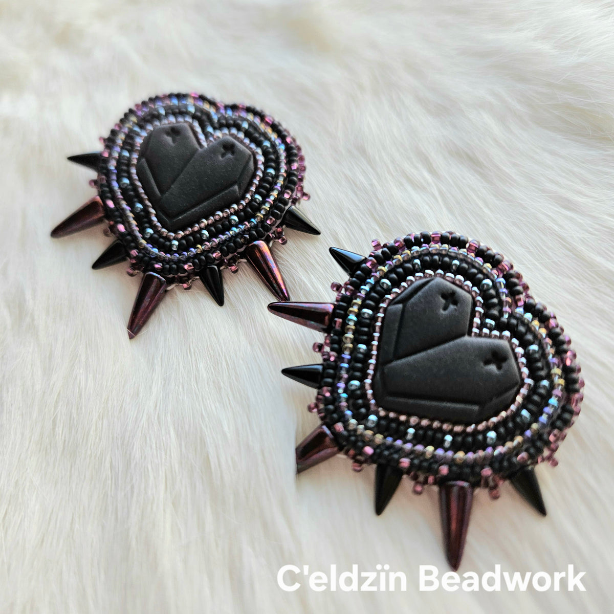 Coffin Heart Studs