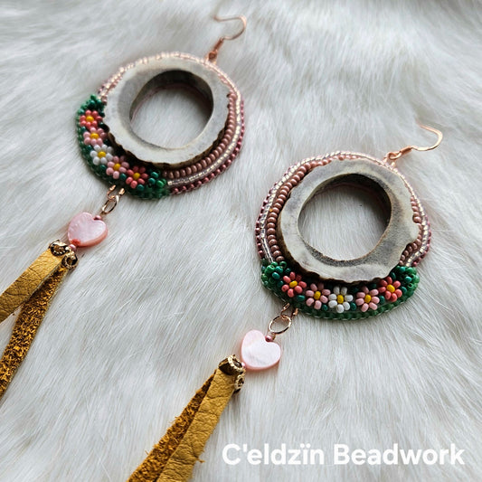 Deer Antler Earrings