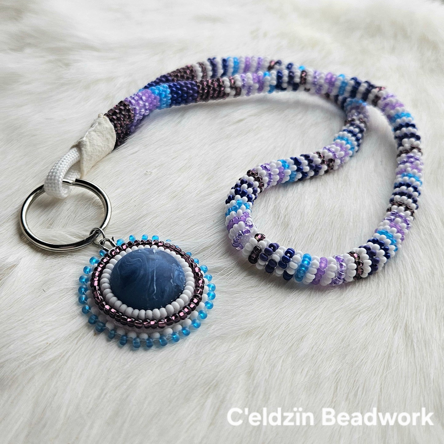 Blue Keychain