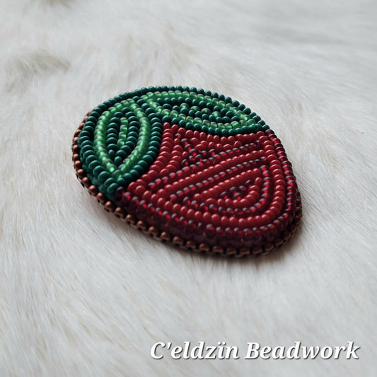 Formline Strawberry Pin