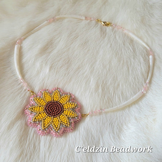 Sunflower Necklace