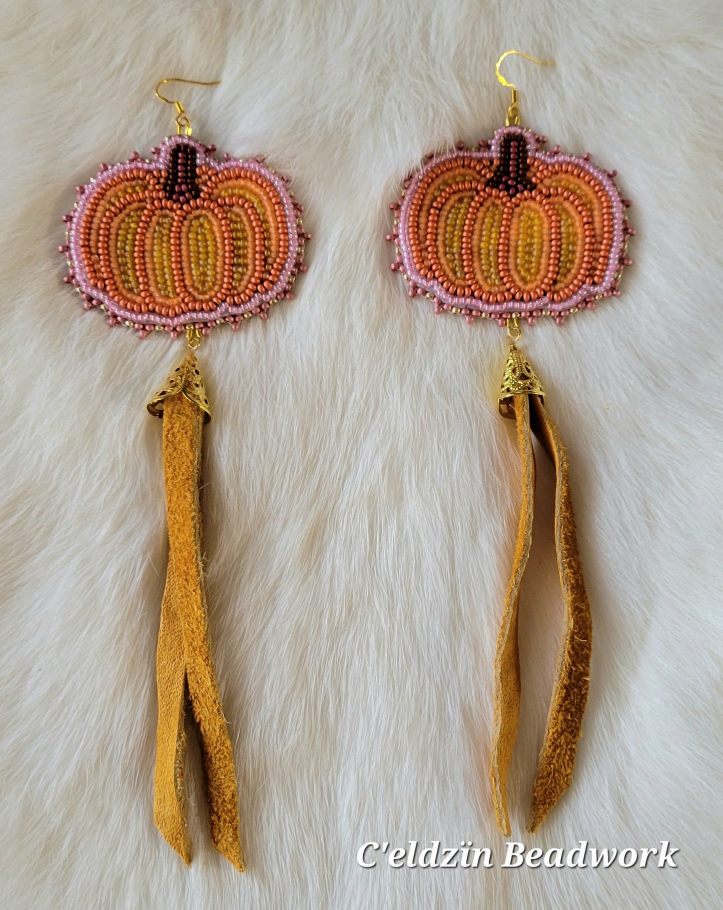 Pumpkin Earrings