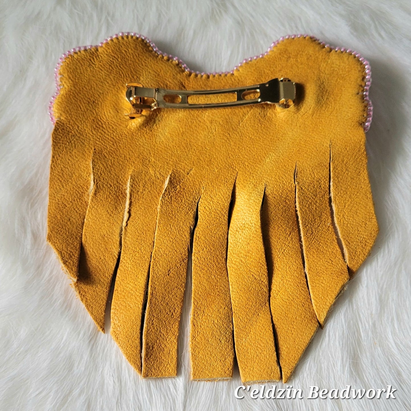 Moon and Flowers Barrette