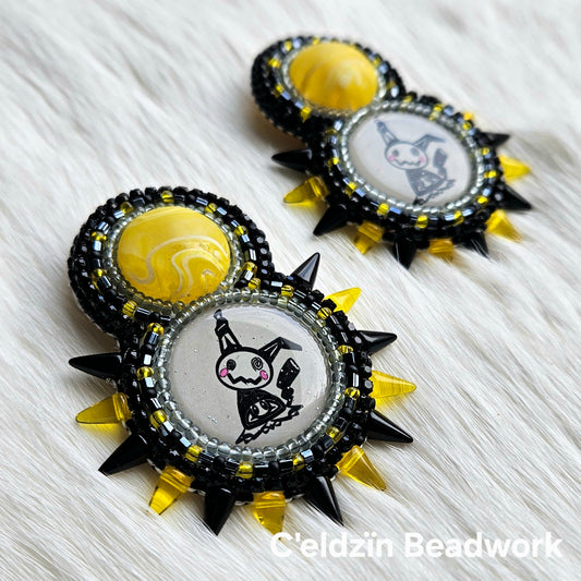 Formline Mimikyu Earrings