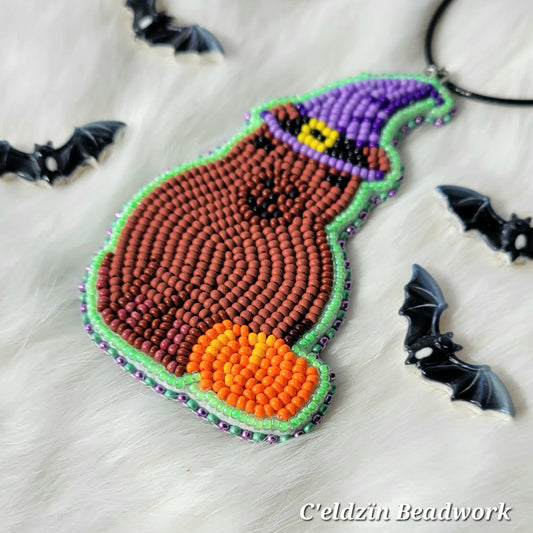 Witchy Capybara Necklace