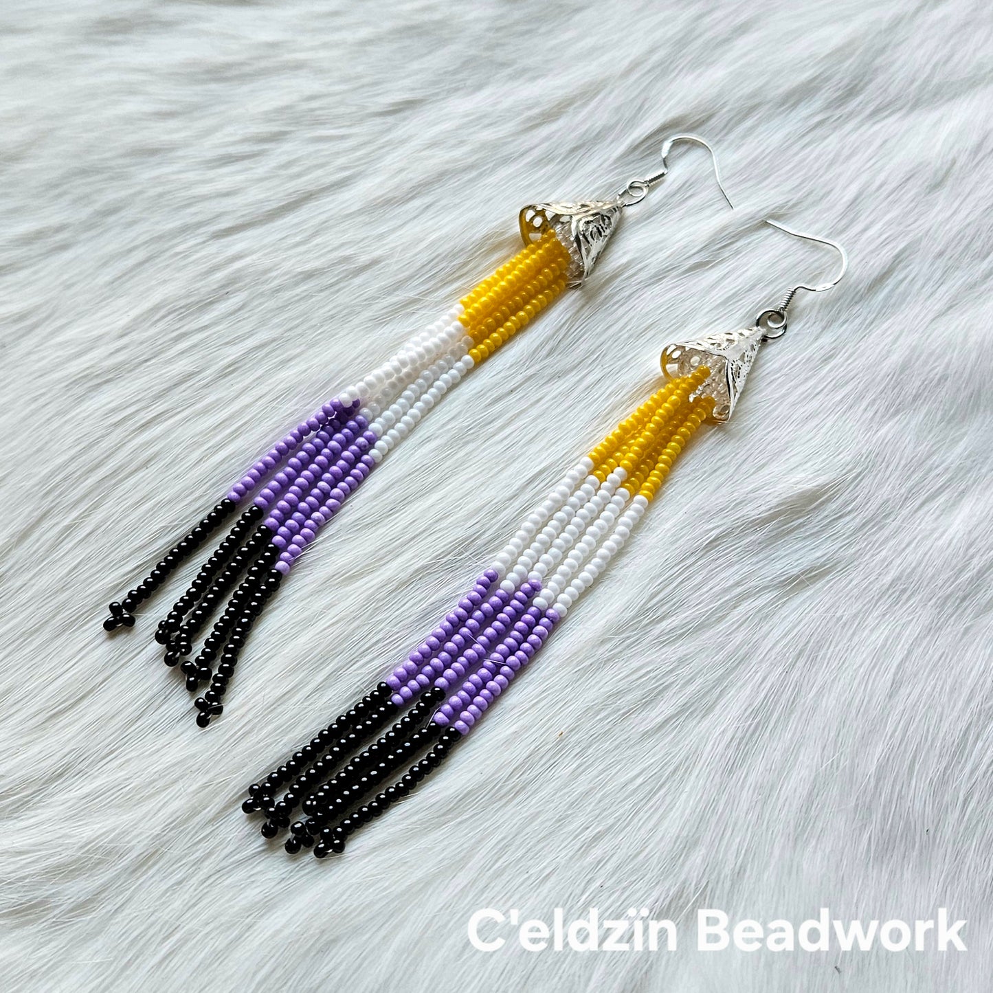 Non Binary Pride Earrings
