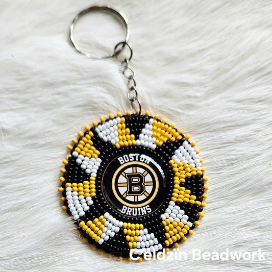 Boston Bruins Keychain