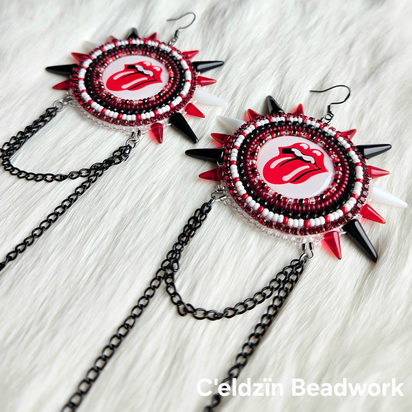 The Rolling Stones Earrings