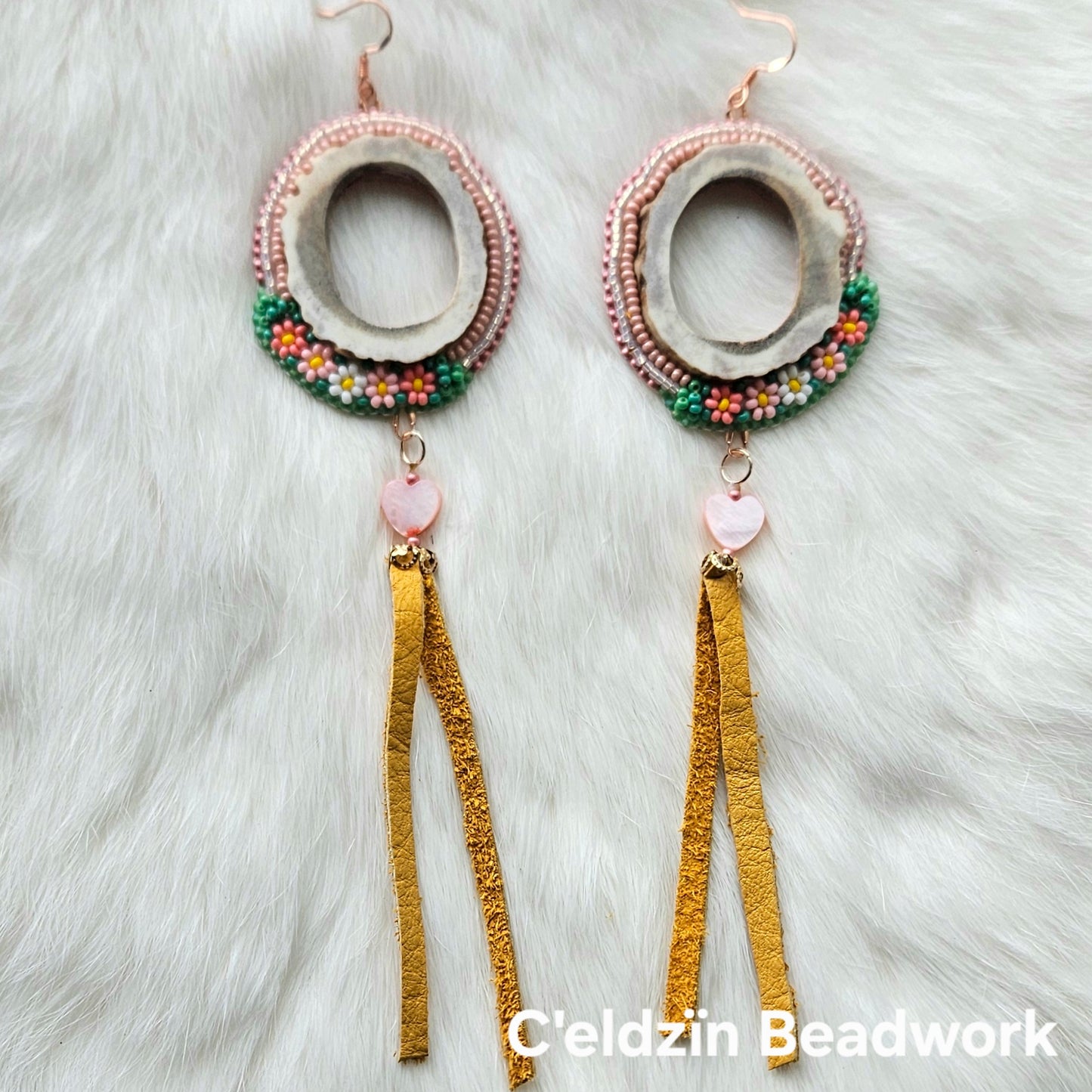Deer Antler Earrings